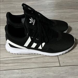 Adidas Black and White Sneakers